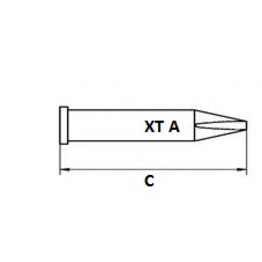 XTA - Chisel tip - 1.6 mm XTA - Chisel tip - 1.6 mm